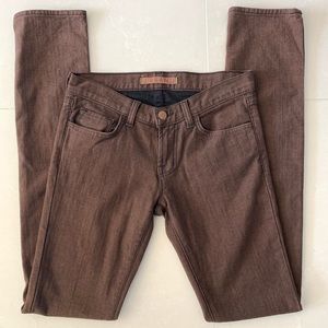 J Brand Brown Skinny Jeans